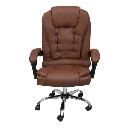 Pvc Leather Reclining Executive Office Chair