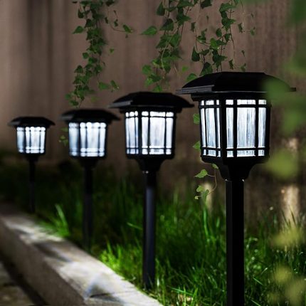 Garden Path Solar Powered Lights 6 Pack